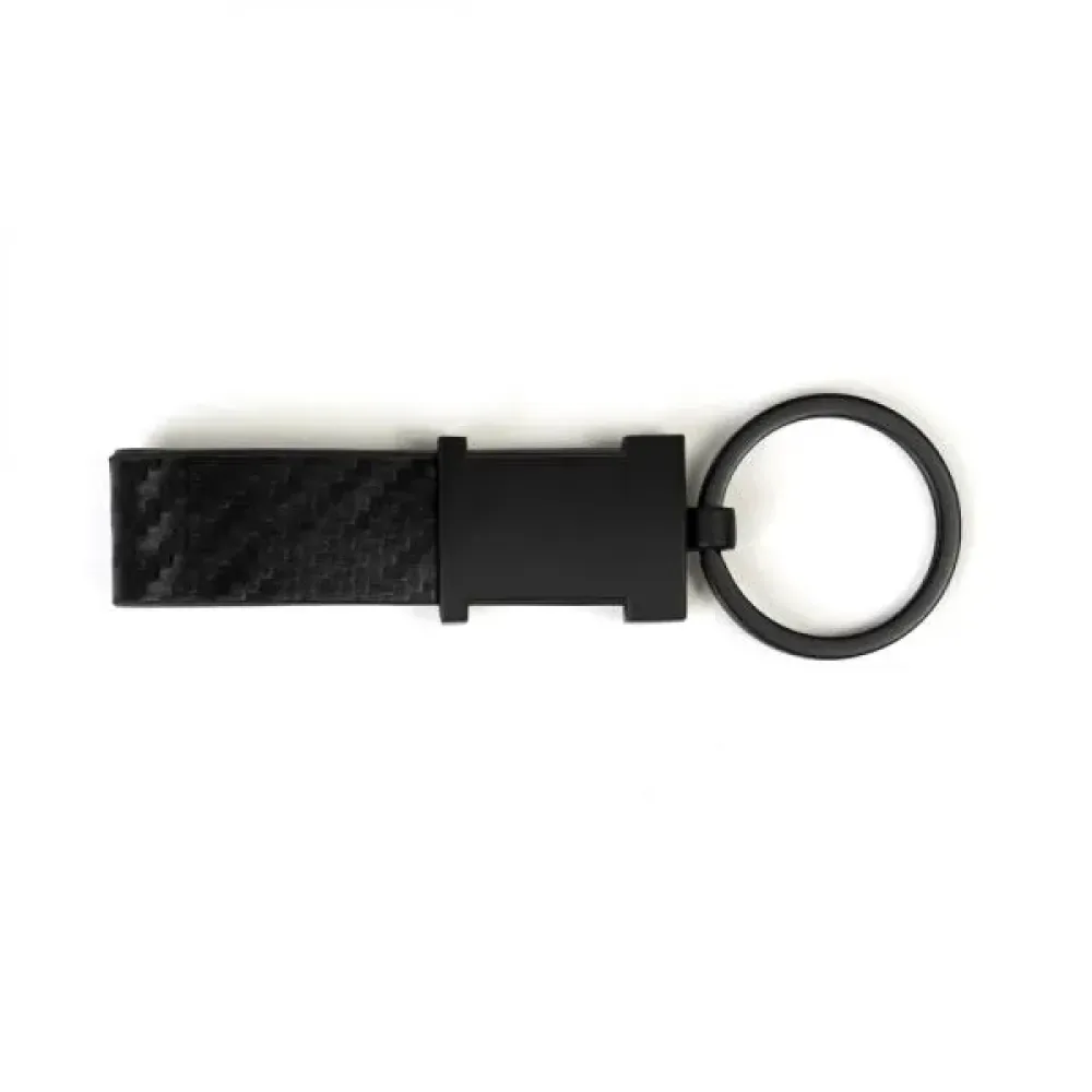 CHAVEIRO EM METAL/PU - PRETO