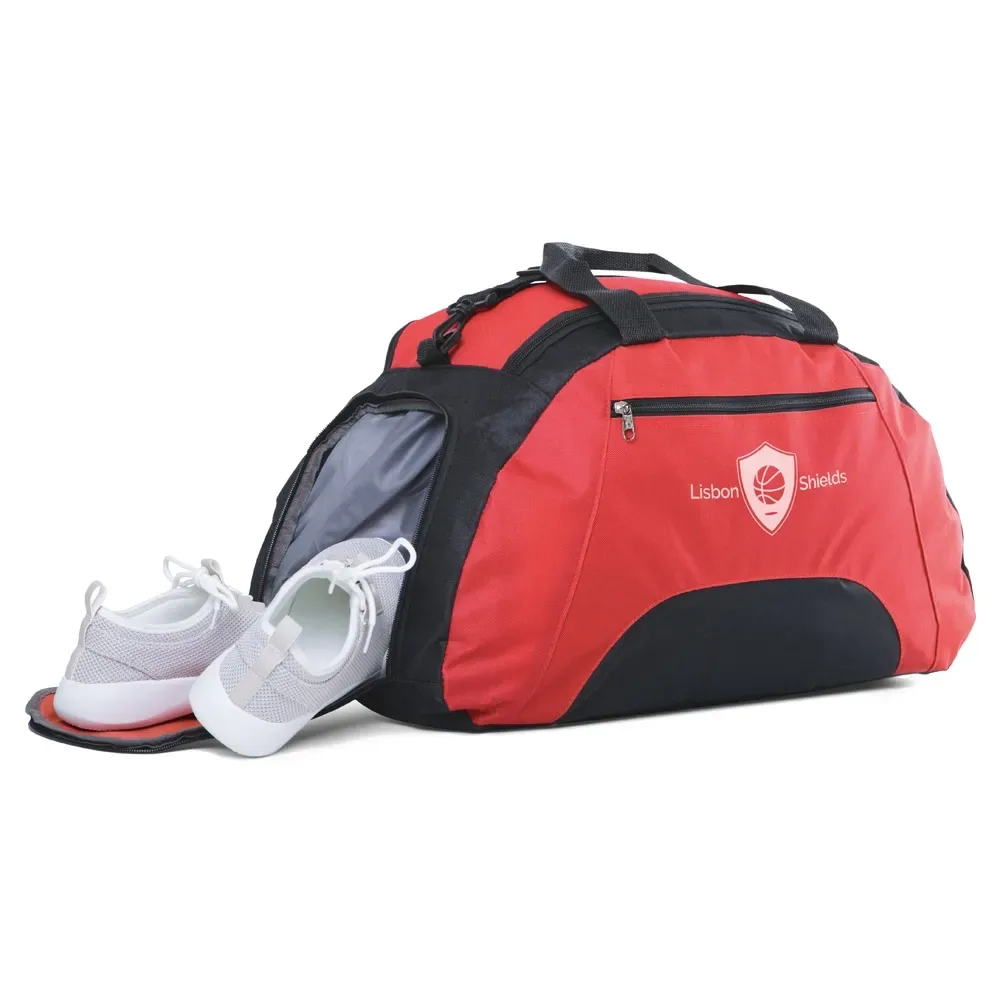 FIT. Bolsa esportiva em 600D com fundo em placa semi-rígida 30 L
