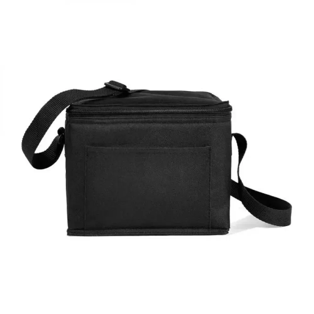 BOLSA TÉRMICA PRETA - 4L - 20X15X16CM - NÃO IMPERMEÁVEL