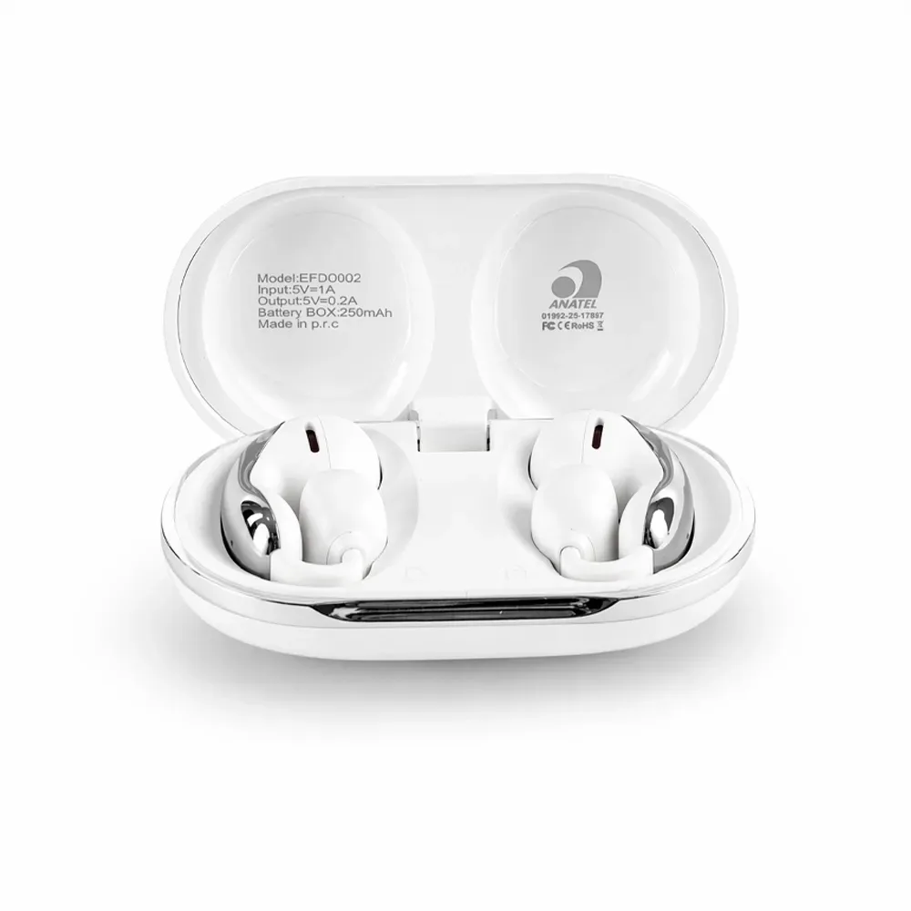 Fone de Ouvido Bluetooth com Case Carregador
