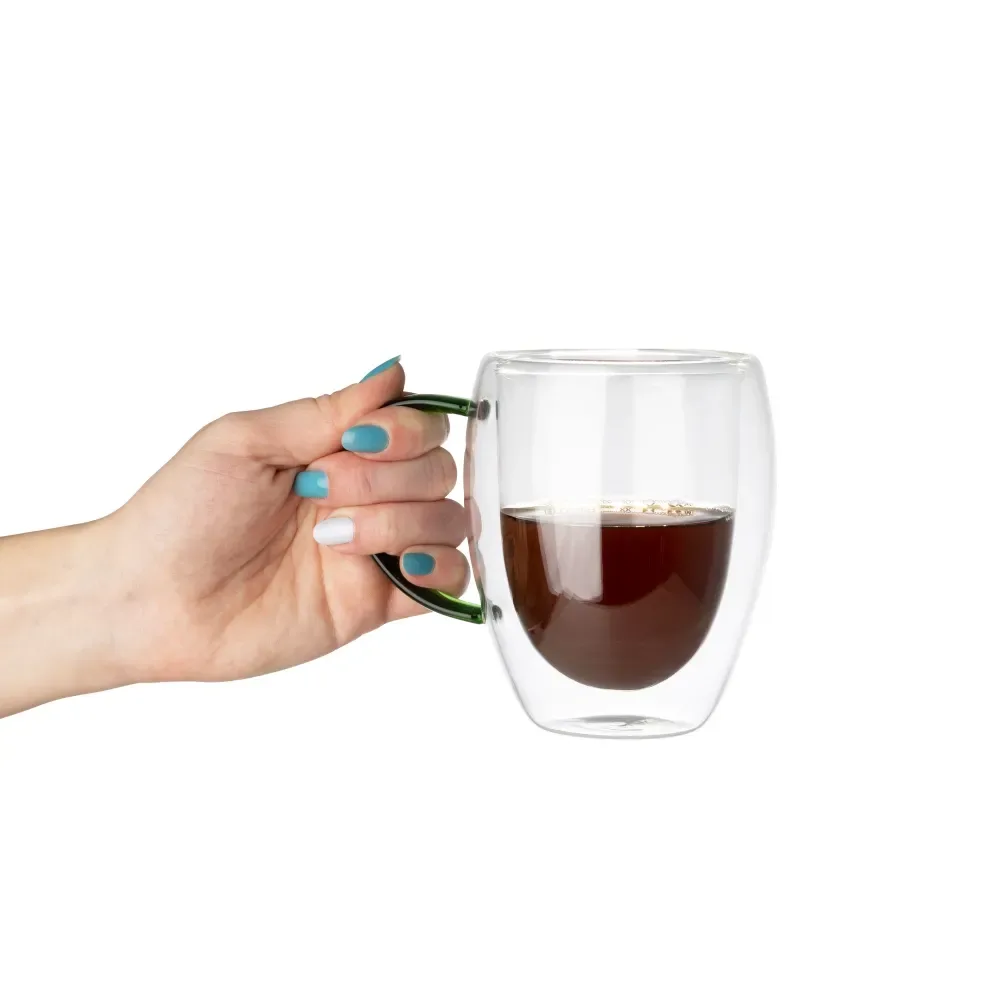 Caneca de Vidro Borossilicato