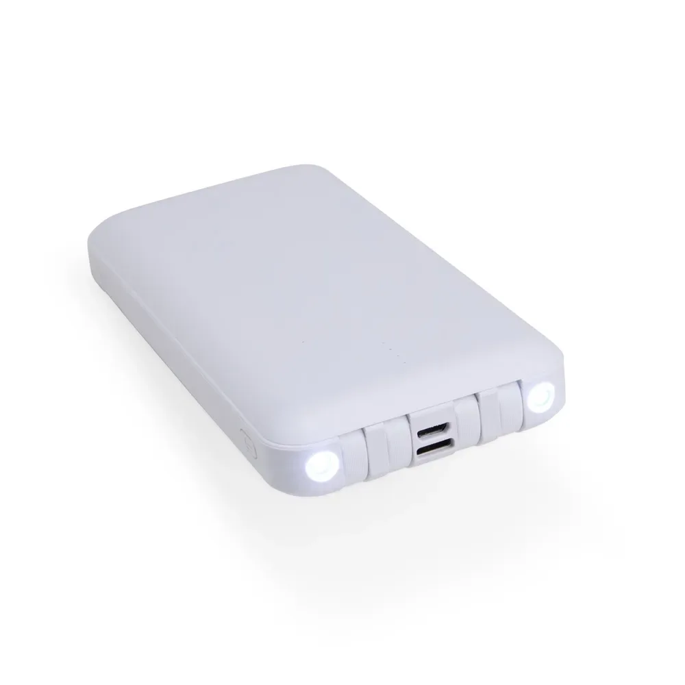 Power Bank 10.000mAh com Lanterna e Multissaídas