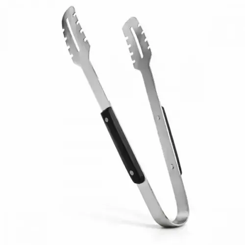 PEGADOR EM MADEIRA / INOX - PRETO - 33CM