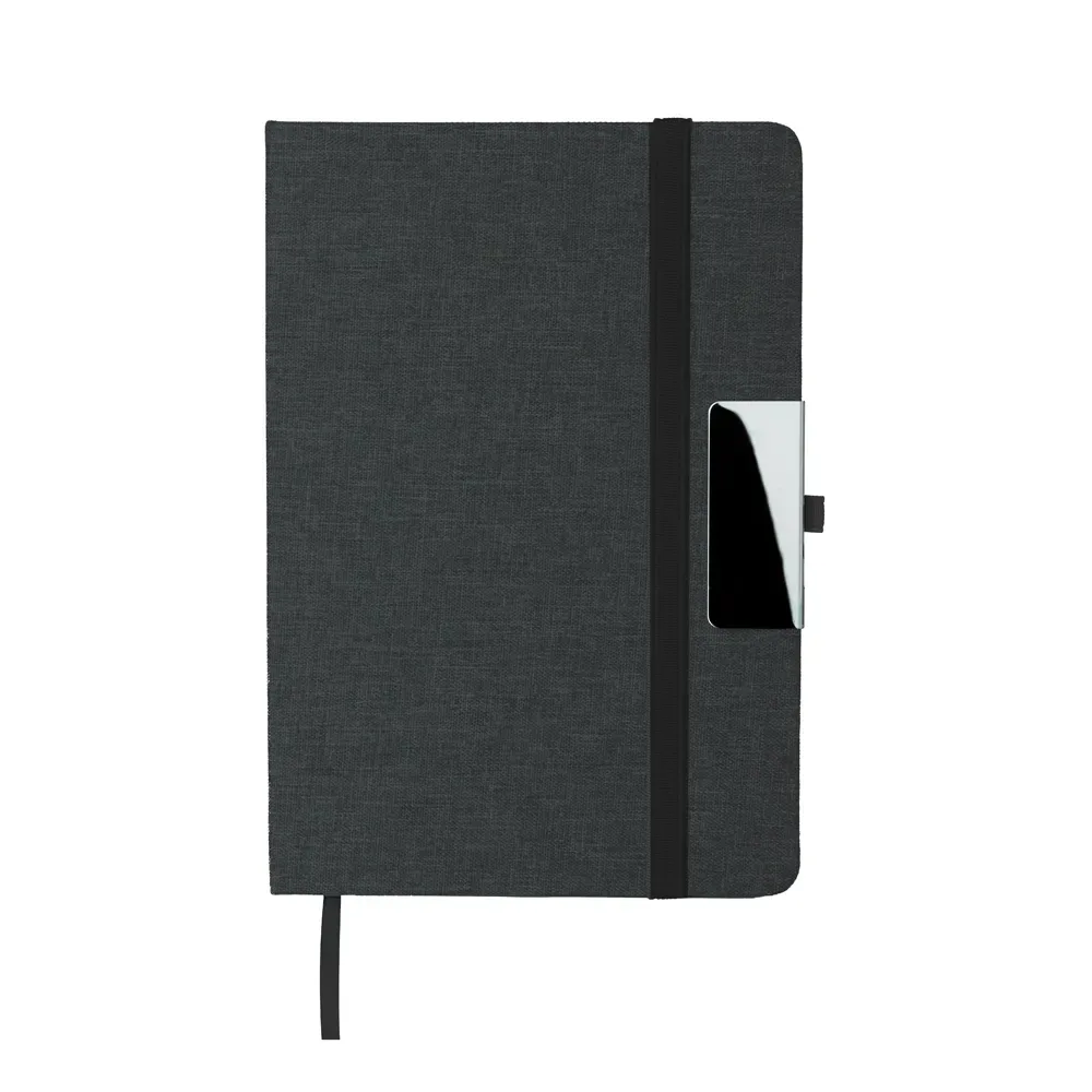 Caderno A5 com capa RPET