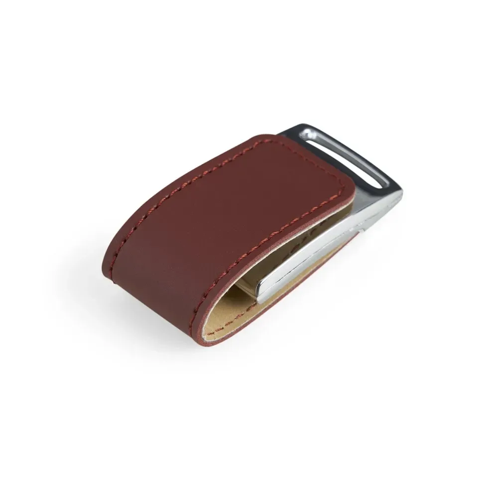 Pen Drive de Couro 4GB