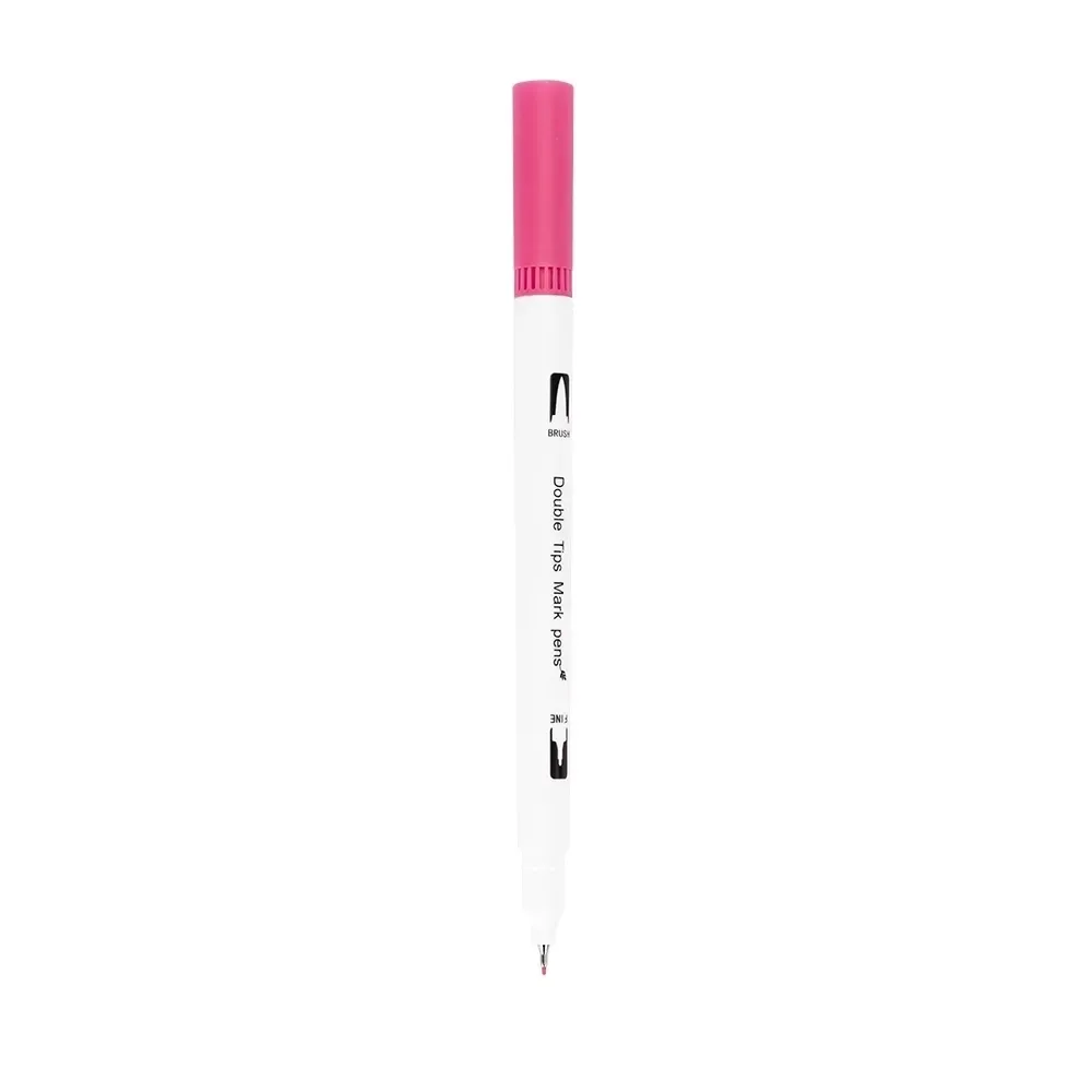 Kit Canetinhas Ponta Dupla 100 Cores