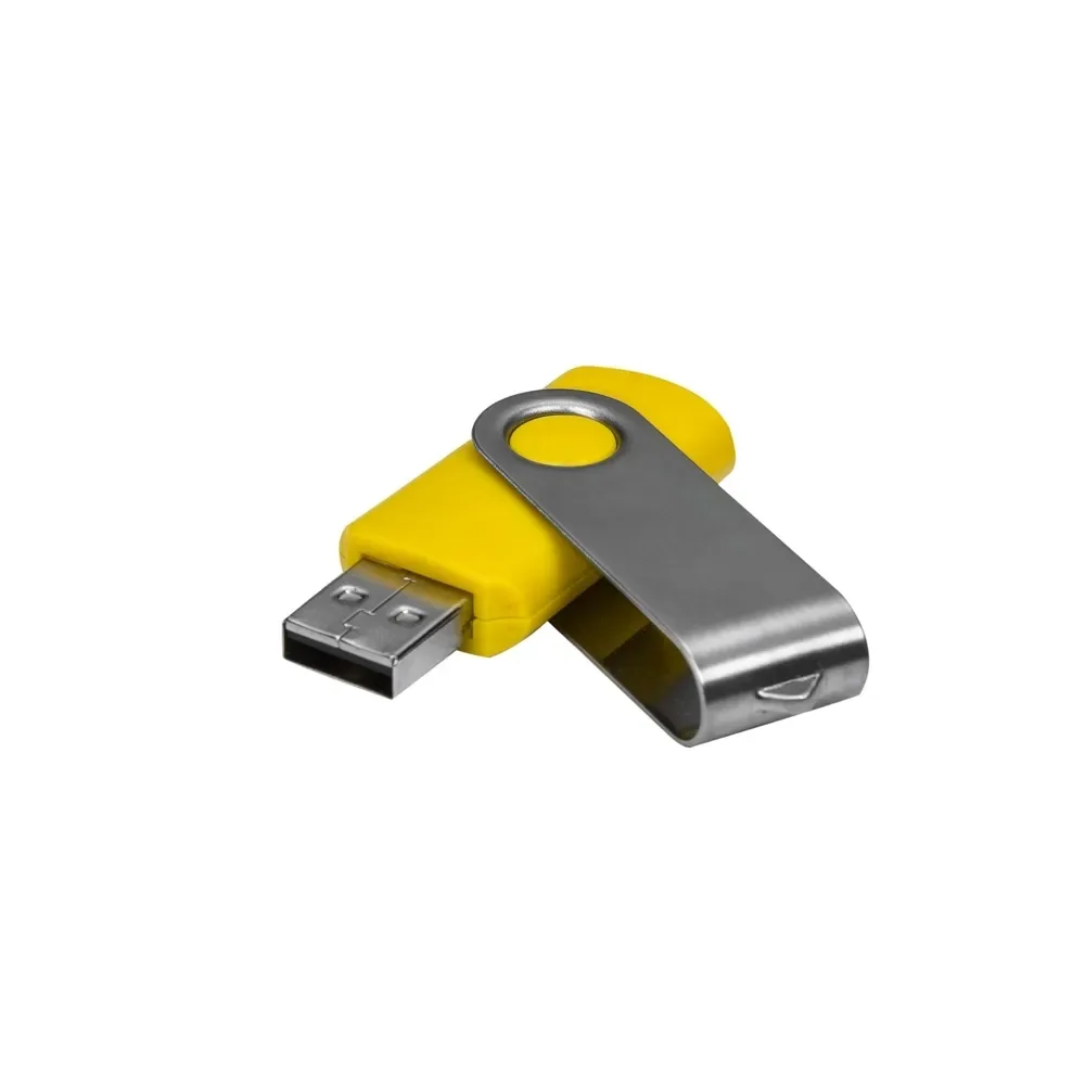 Pen Drive Giratório Metálico 4GB