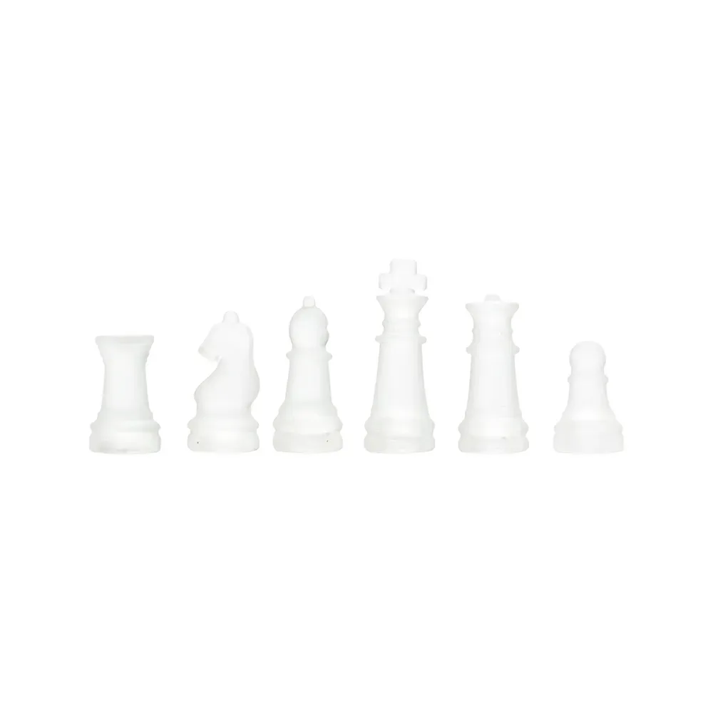 Jogo de Xadrez de Vidro