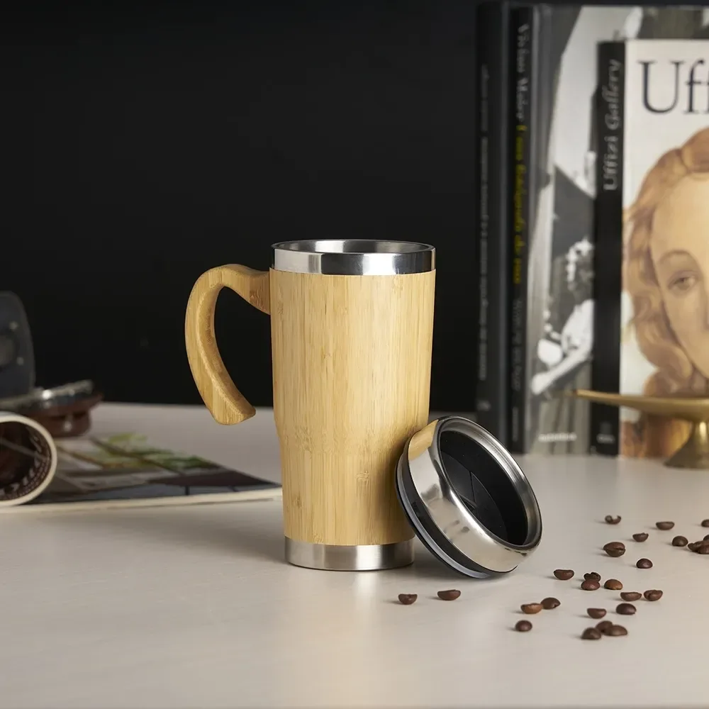 Caneca Bambu 450ml