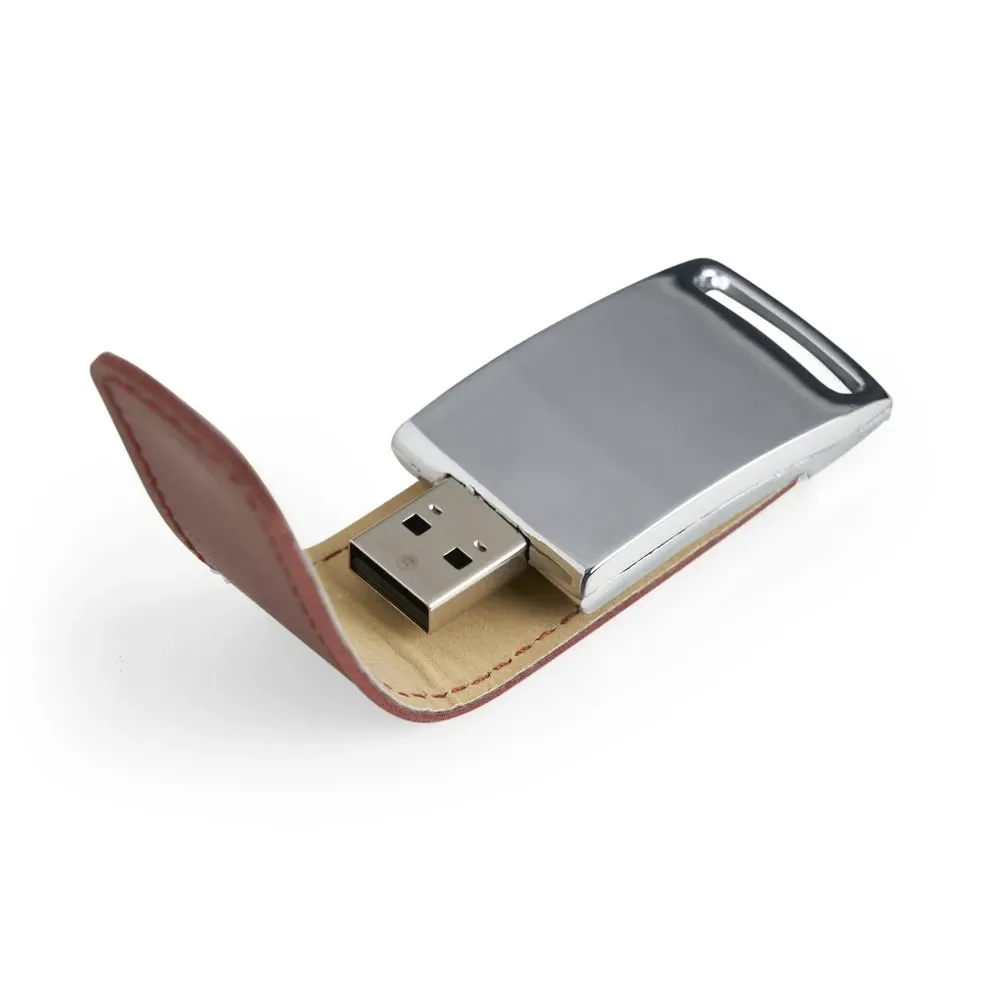 Pen Drive de Couro 4GB