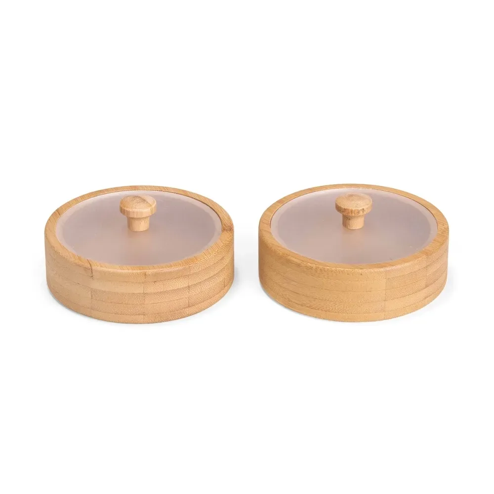 Conjunto Potes Bambu 2 Peças
