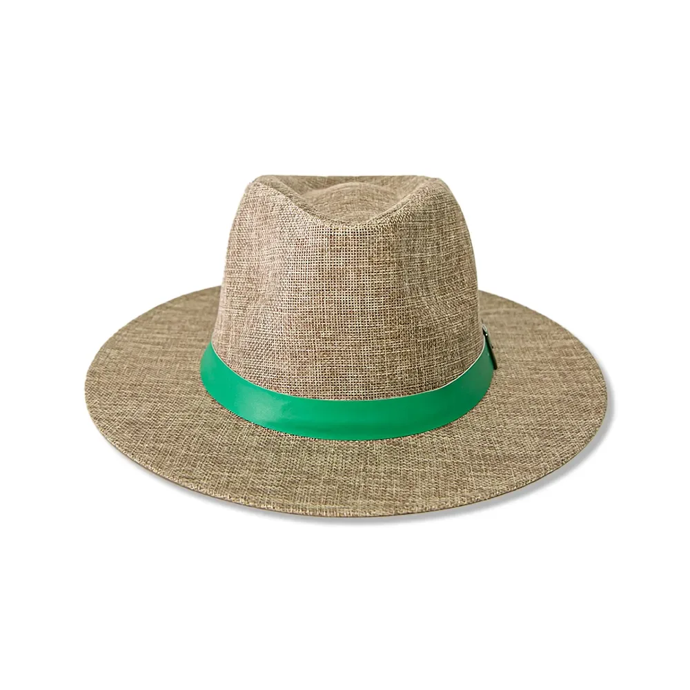 Chapéu Produtor - Chapéu fibra de bambu cor palha