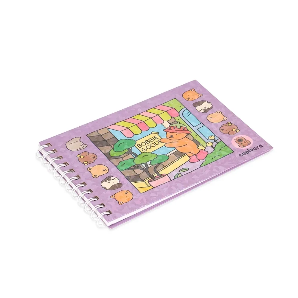 Caderno Para Colorir Desenho Animado