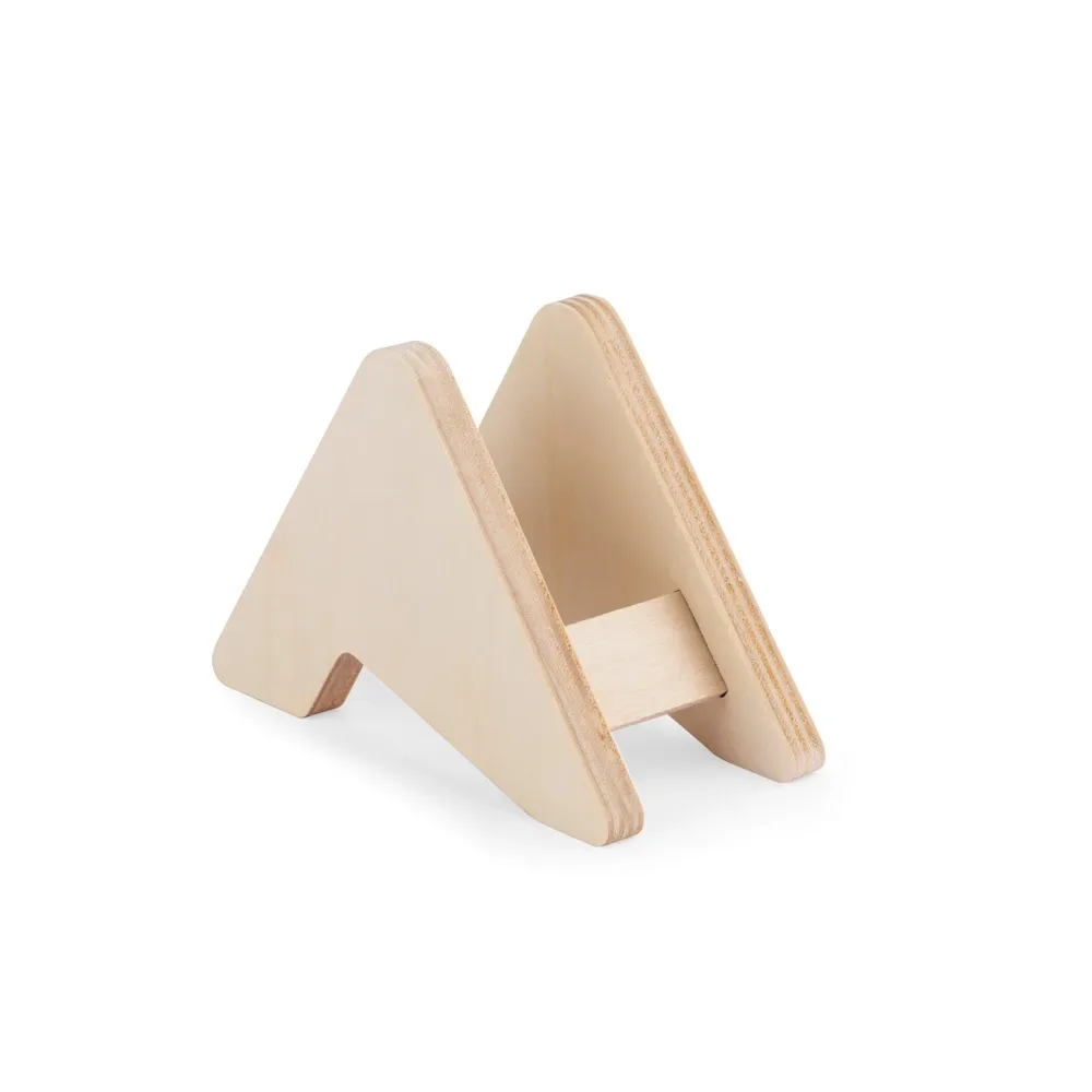 PLYCORK. Porta copos em madeira com 6 bases para copos em cortiça