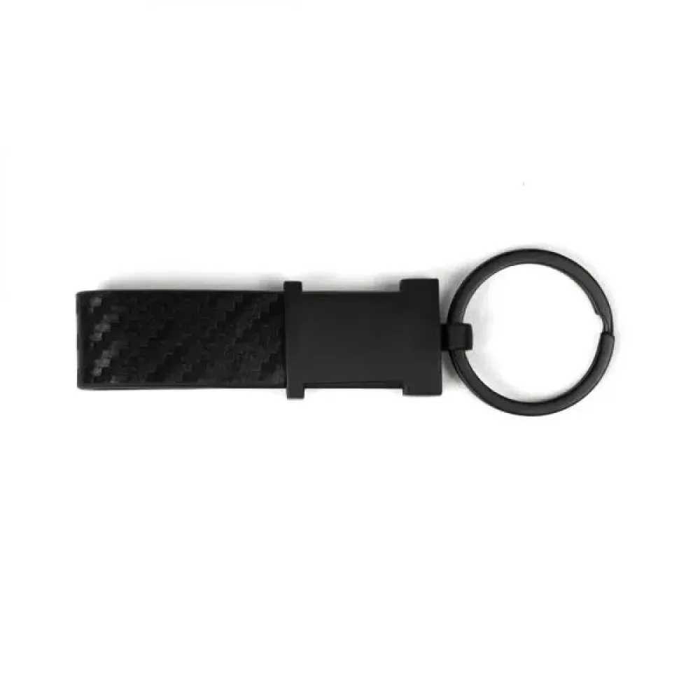 CHAVEIRO EM METAL/PU - PRETO