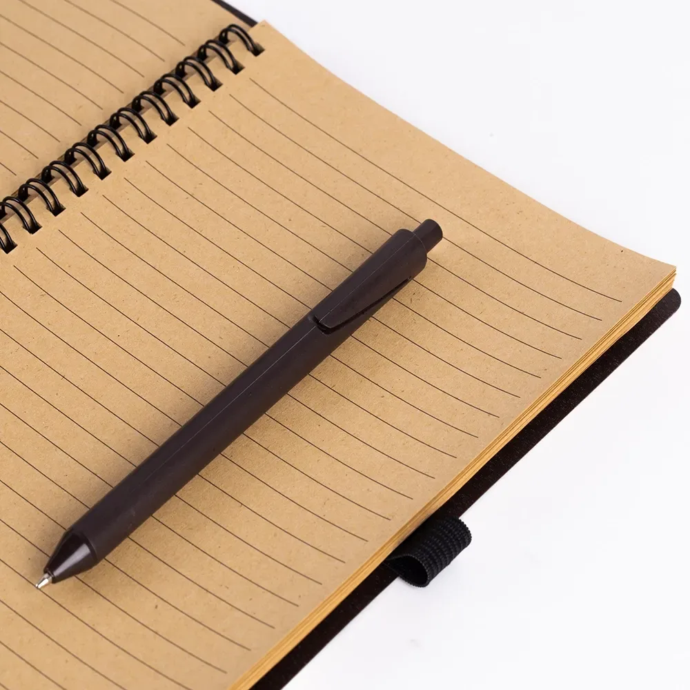 Caderno A5 Capa PP com Caneta