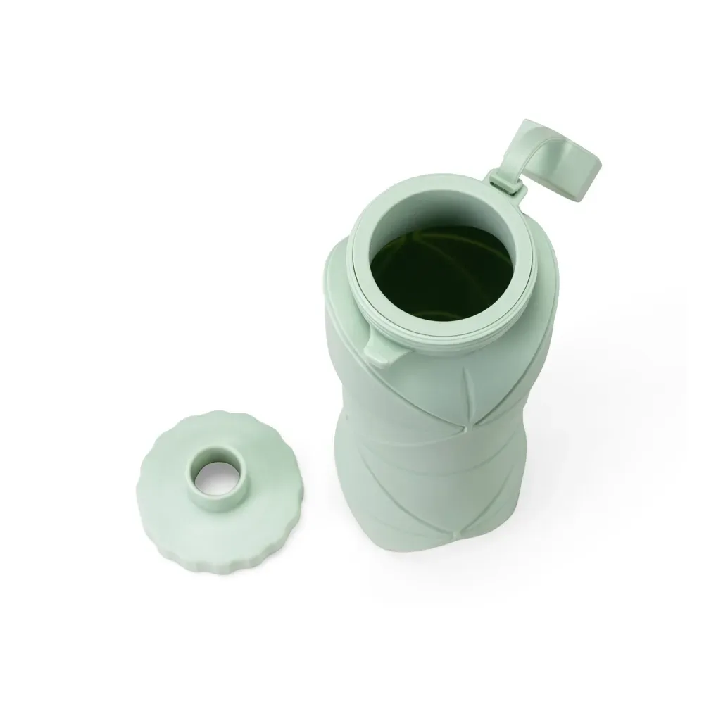 Garrafa Dobrável Silicone 600ml