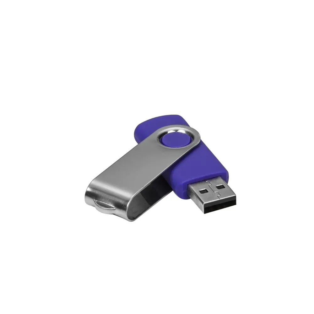 Pen Drive Giratório Metálico 4GB