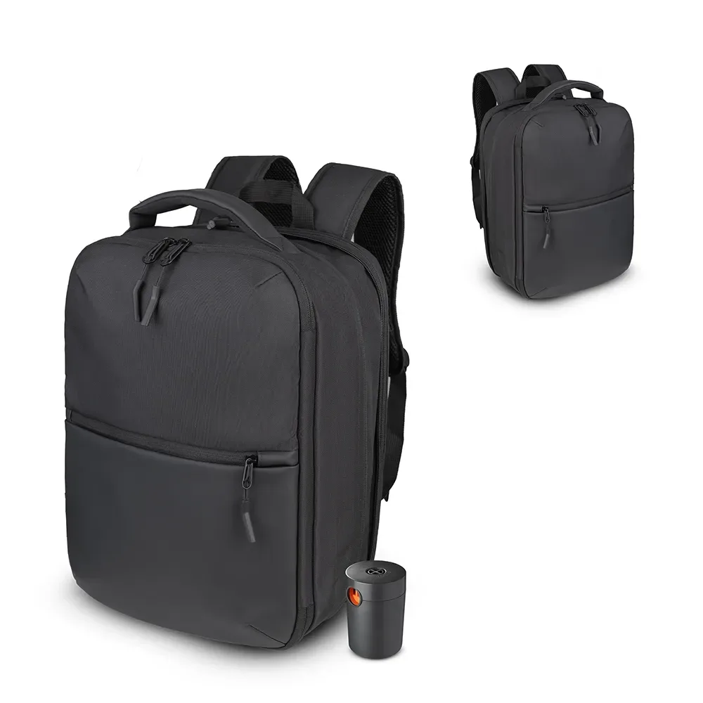 Mochila c/ Compartimento a Vácuo e Expansor