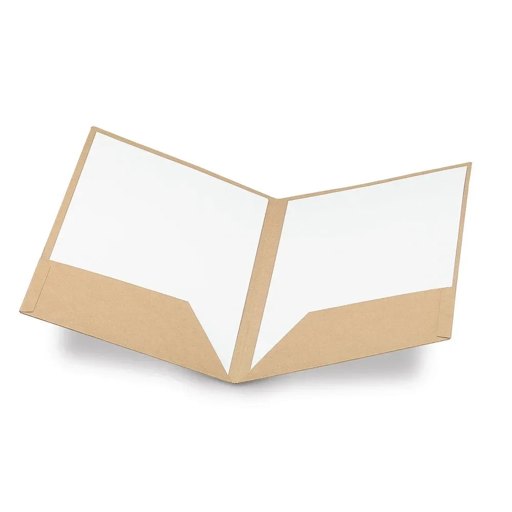 PUZO. Pasta porta-documentos A4 em papel 100% reciclado (400 g/m²)