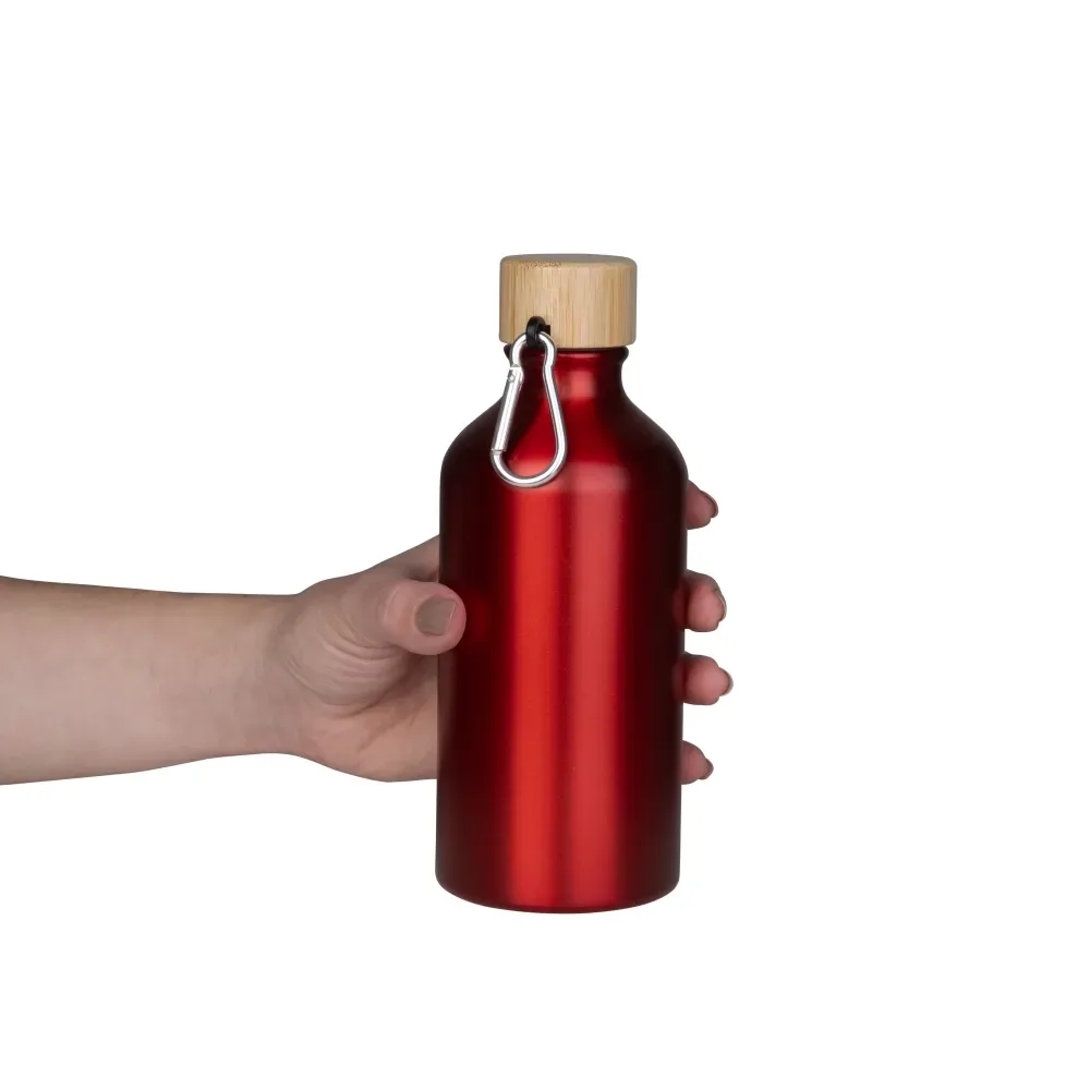 Garrafa em alumínio reciclado