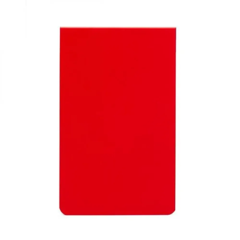BLOCO PARA ANOTAÇÕES SIMPLES - VERMELHO - 100 FLS