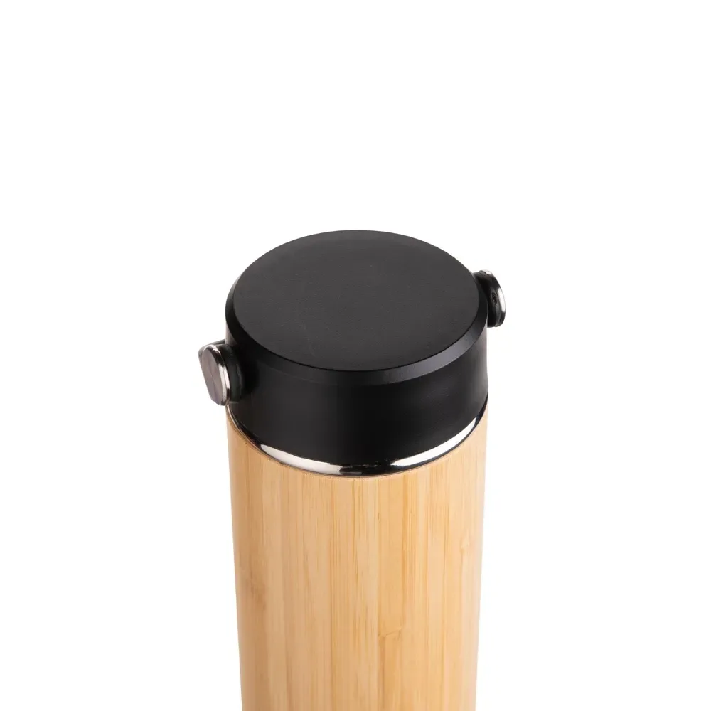 Garrafa Térmica Bambu 400ml