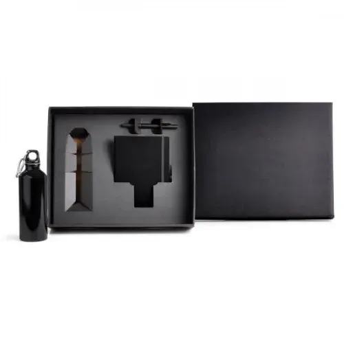 KIT SQUEEZE, CADERNO E CANETA - 3 PÇS