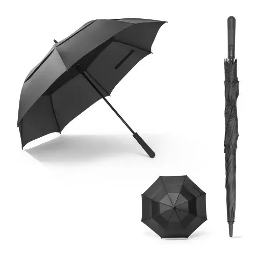 GAVIN. Guarda-chuva de 27 5   em poliéster 100% reciclado pongee 190T com abertura automática