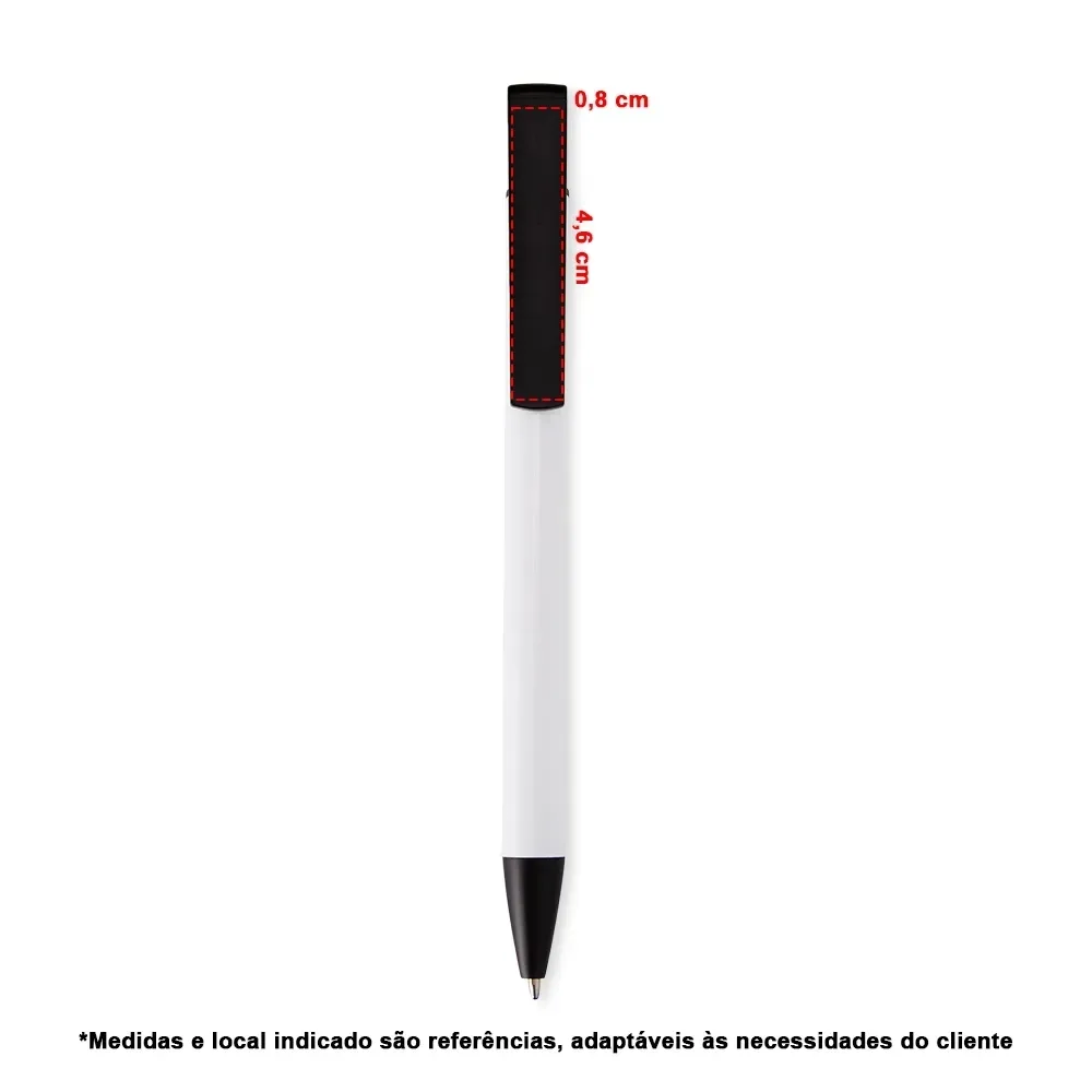Caneta Semimetal com Suporte