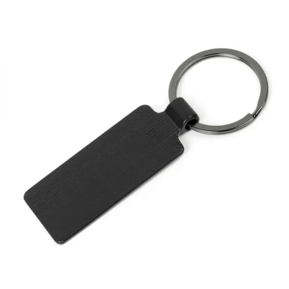 CHAVEIRO EM METAL - CINZA/PRETO