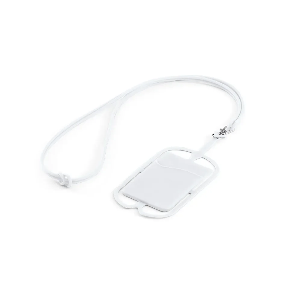 NICOLAUS. Porta cartões para celular em silicone