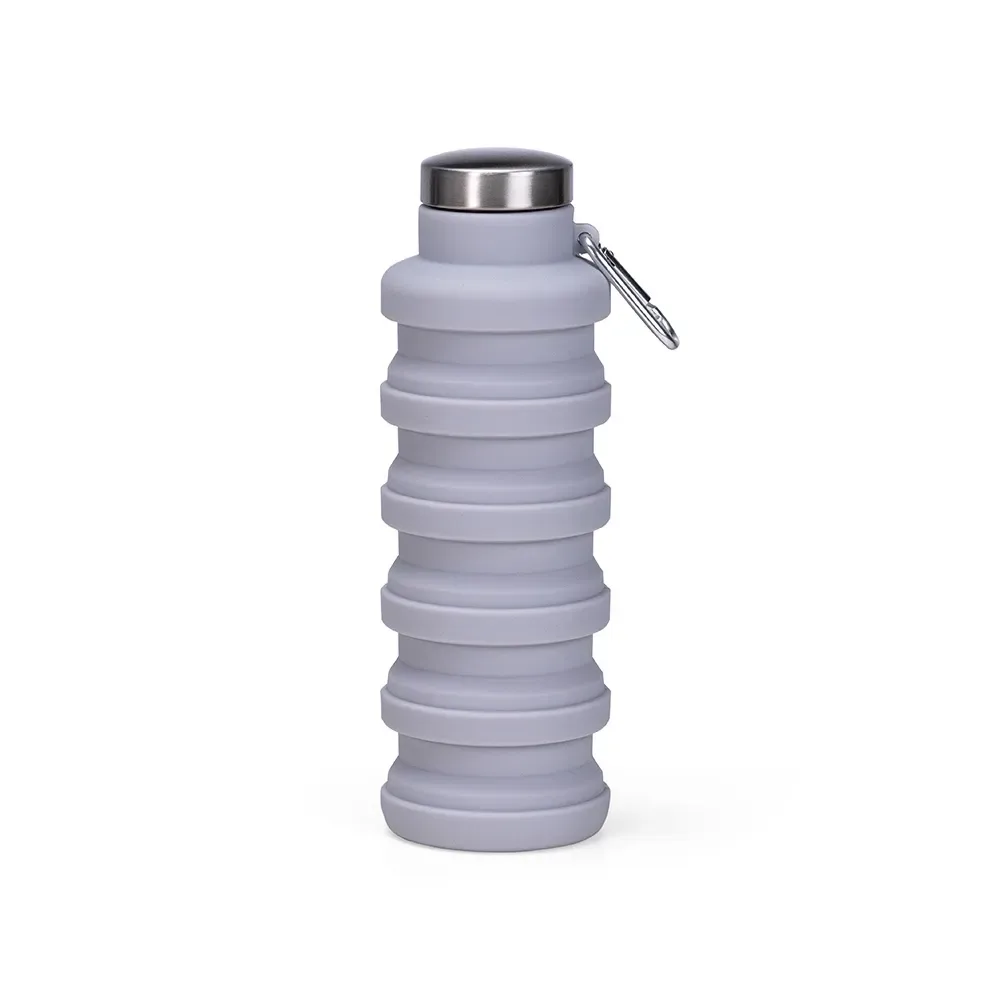 Garrafa Retrátil Silicone 500ml